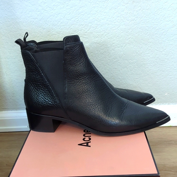 Acne Studios Jensen leather bootie - Picture 1 of 6